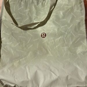 Lululemon Reusable Tan Tote Bag